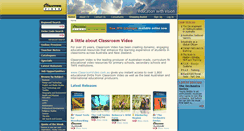 Desktop Screenshot of classroomvideo.com.au